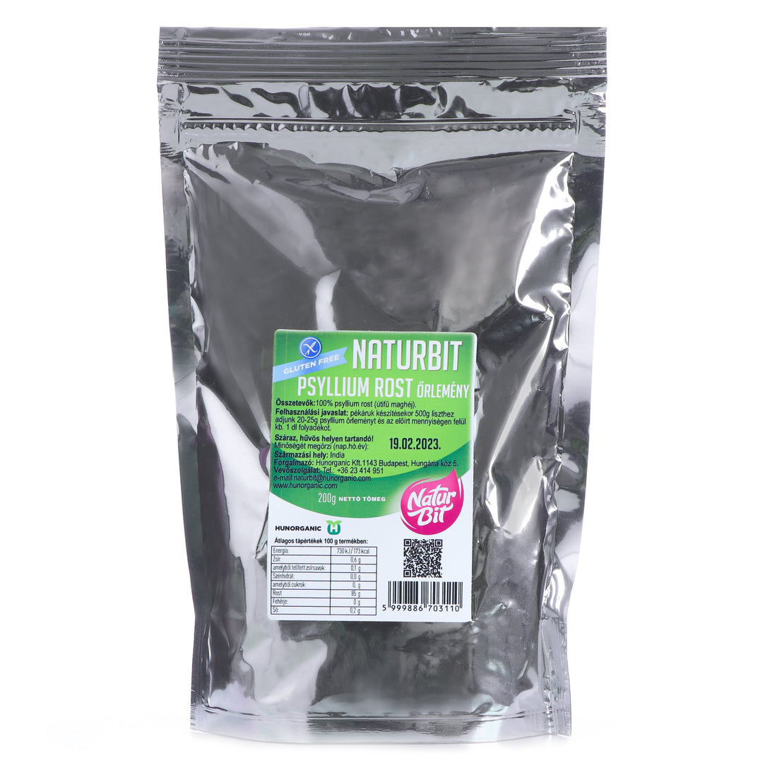 It`s us naturbit psyllium vláknina z mletých semienok skorocelu 200 g - 47985