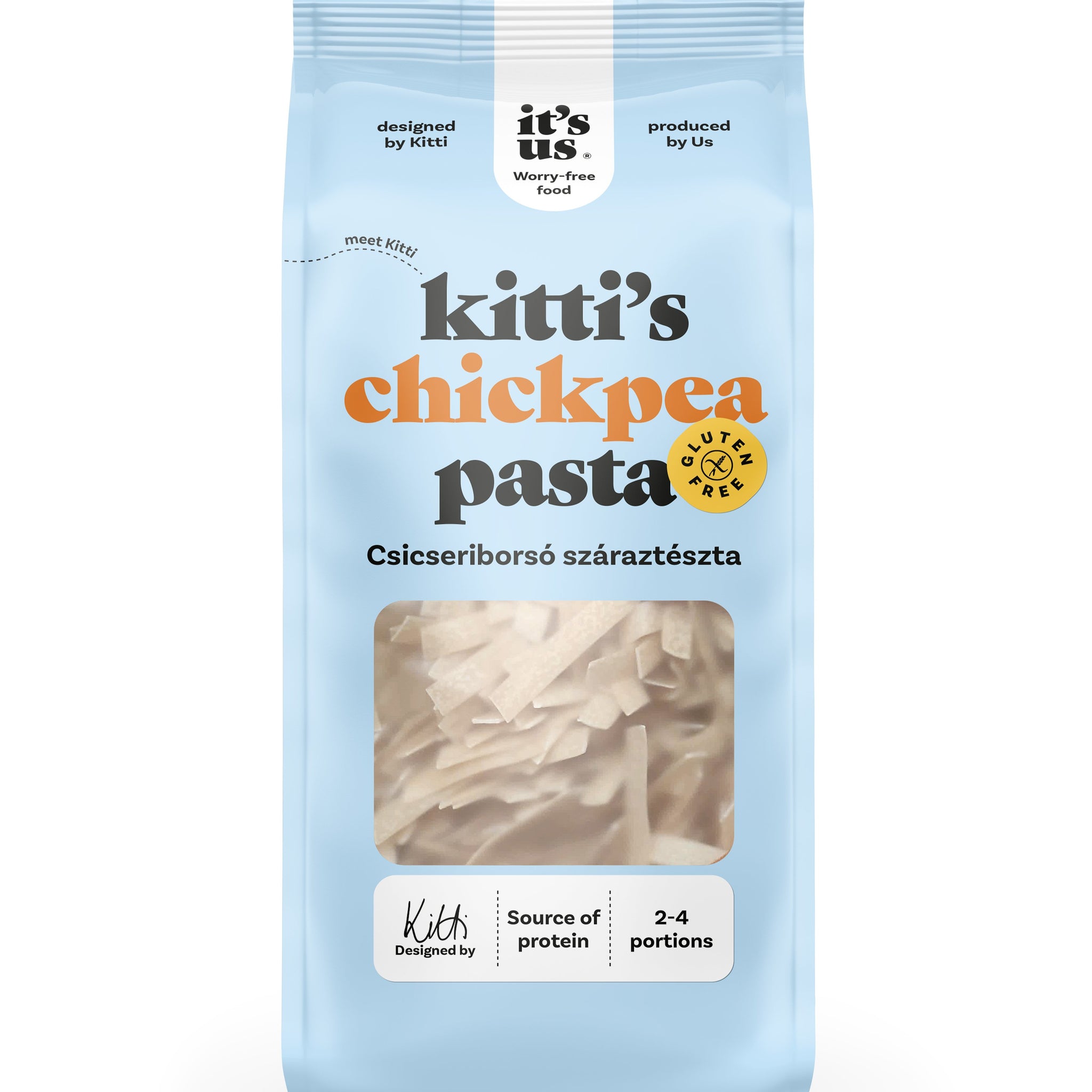 It`s us kitti`s cícerové cestoviny široké rezance  250 g - 89707