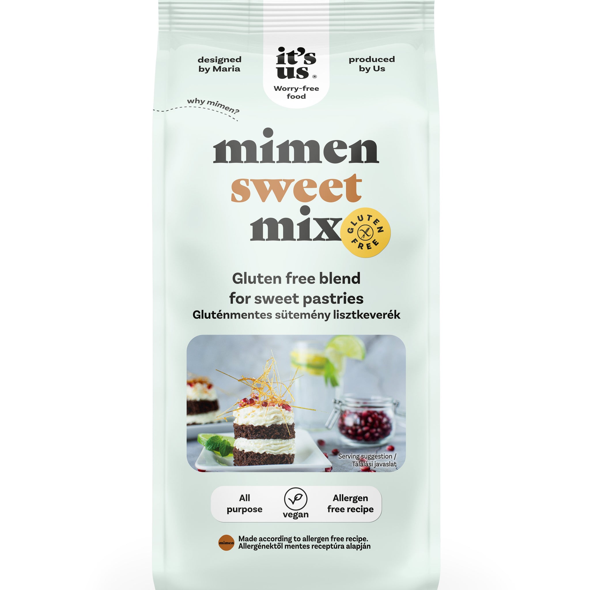 It`s us mimen sladká (koláčová, palacinková) bezlepková múka 500 g - 92675