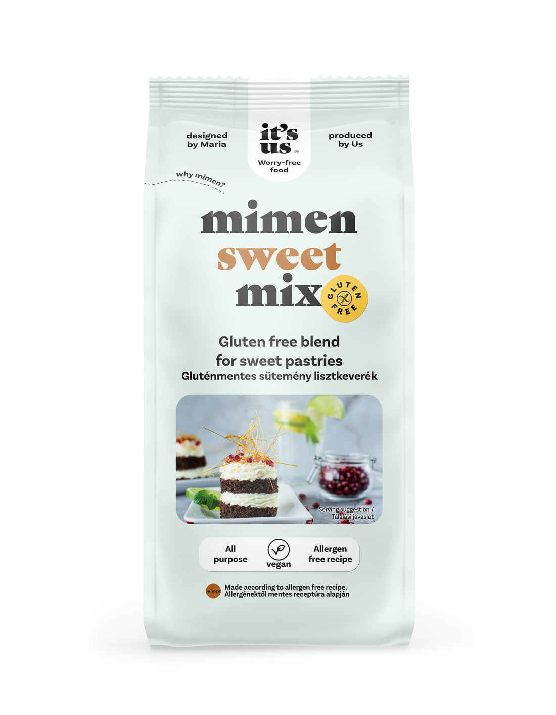 It`s us mimen sladká (koláčová, palacinková) bezlepková múka 500 g - 92675