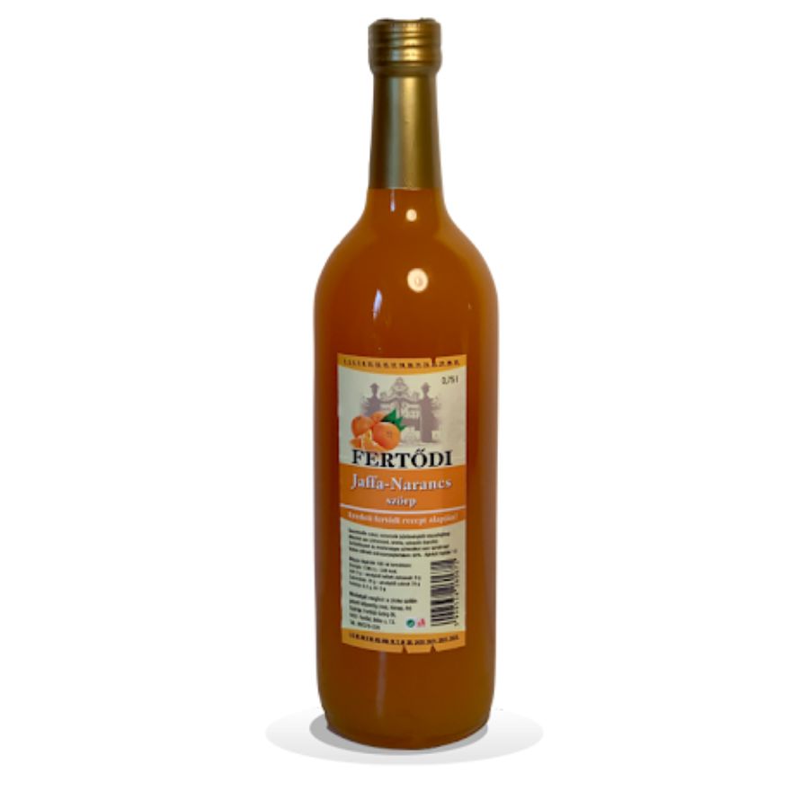 Jaffa-oranžový sirup 700 ml