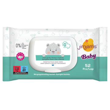 Jimjams detské vlhčené obrúsky bez vône 52 ks - 95768