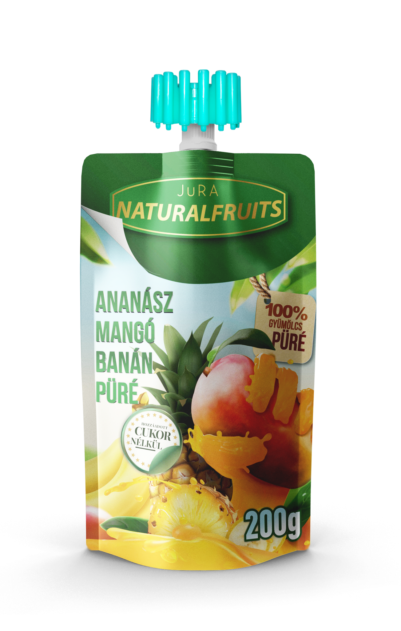 Jura ananás mango banánové pyré 200 g