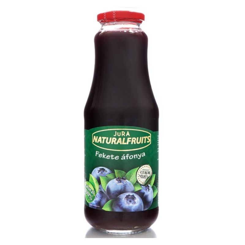 Jura čierna jahodová šťava 100% bez cukru 1000 ml