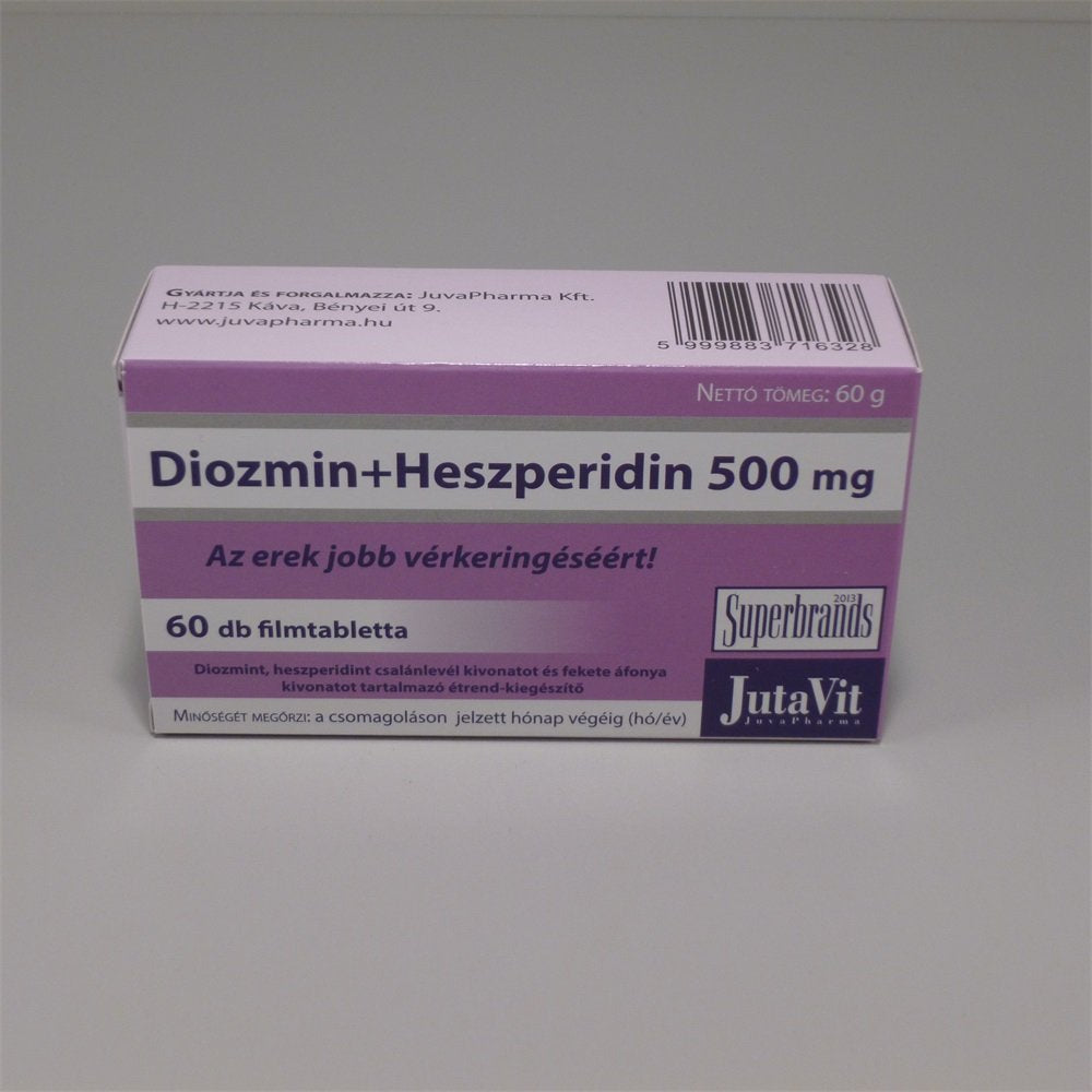 Jutavit diozmín+hesperidín tablety 500mg 60 kusov - 38880