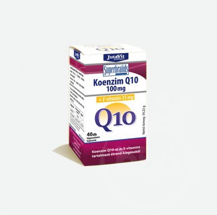 Jutavit Koenzým Q10 100 mg E-vitamín kapsuly 40 kapsúl - 57079