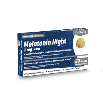 Jutavit melatonín nočná 1 mg tableta 50 g