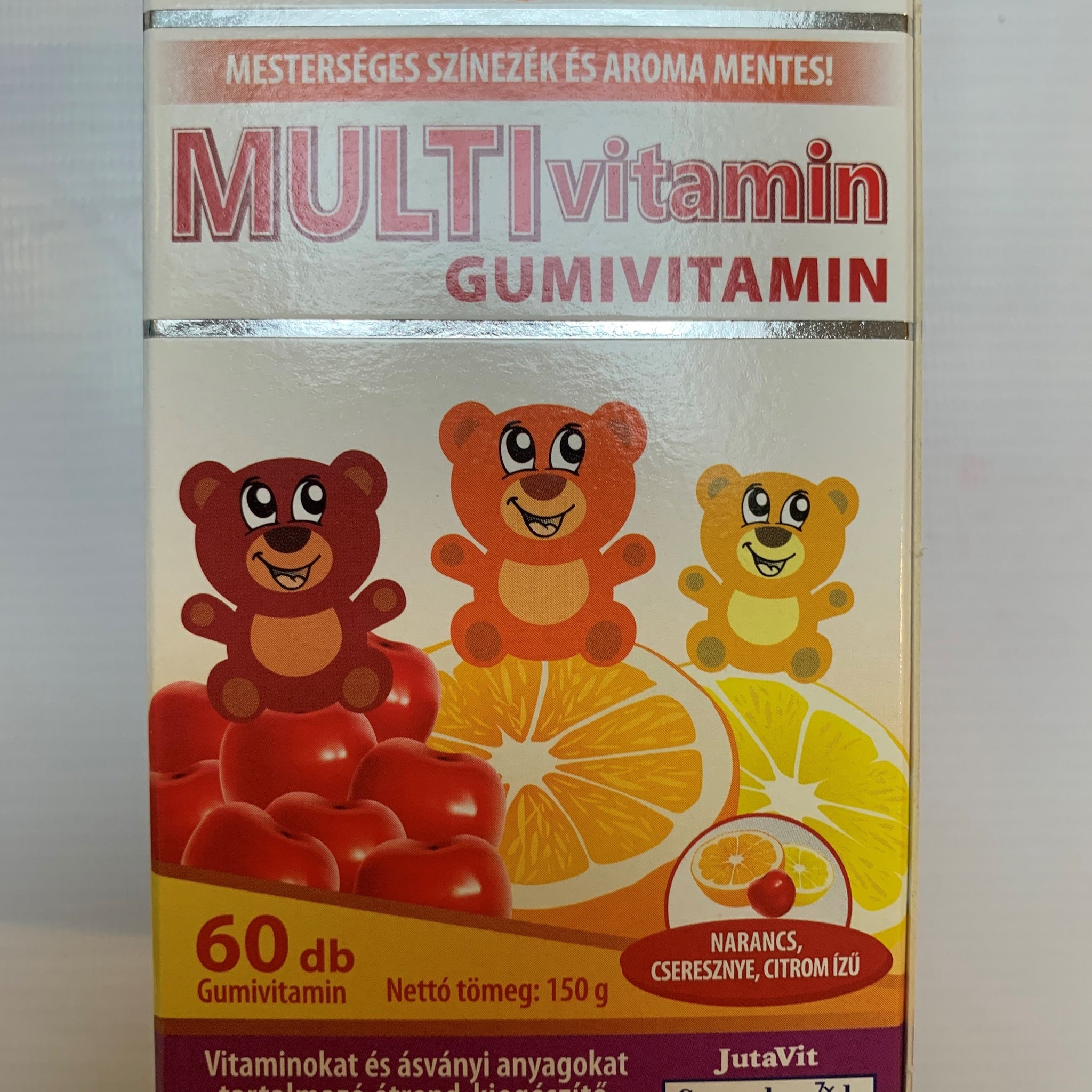 Jutavit multivitamínové gumené vitamíny 60 ks - 55576