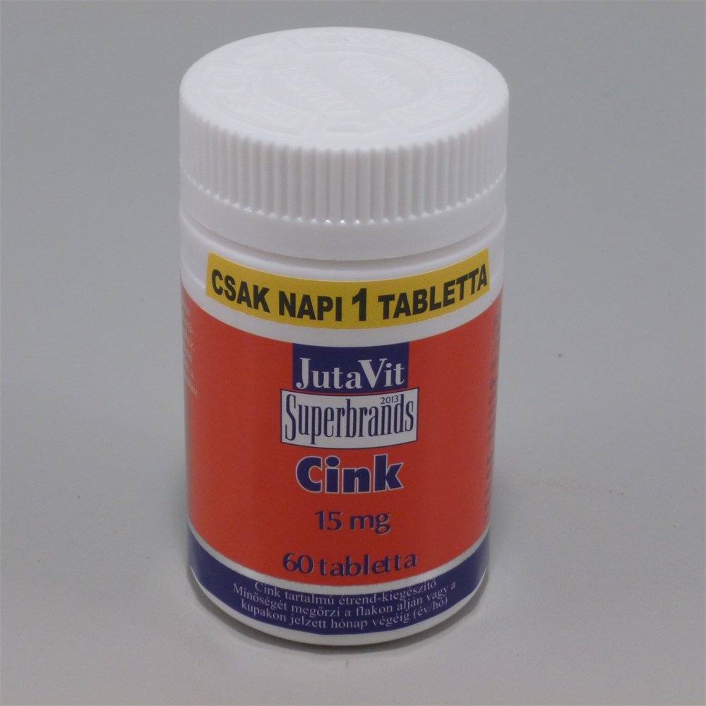 Jutavit Zinok 15 mg tablety 60 kusov - 14126