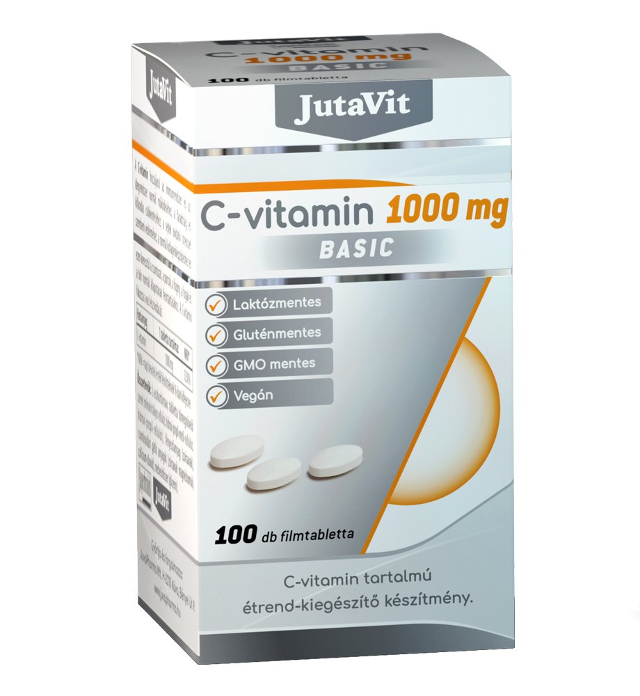 Jutavit vitamín C 1000 základných tabliet 100 kusov - 88521