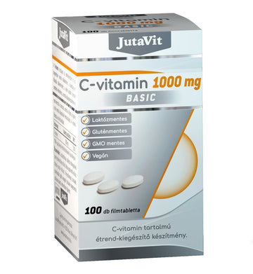 Jutavit vitamín C 1000 základných tabliet 100 kusov - 88521