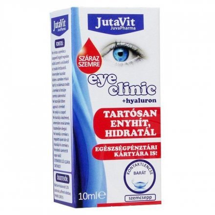 Jutavit eyeclinic očné kvapky na suché oči 10 ml - 52596