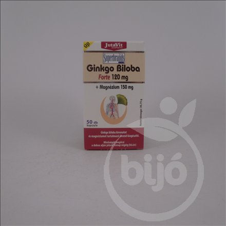 Jutavit Ginkgo biloba 120mg Magnézium 150mg 50 ks - 48667