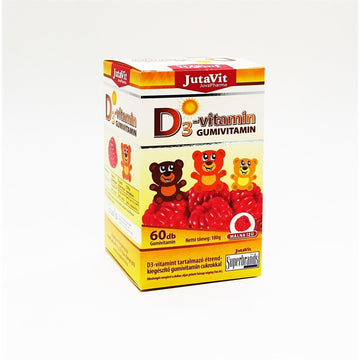 Jutavit  vitamín D3  gumené kapsuly 60 kapsúl - 55172