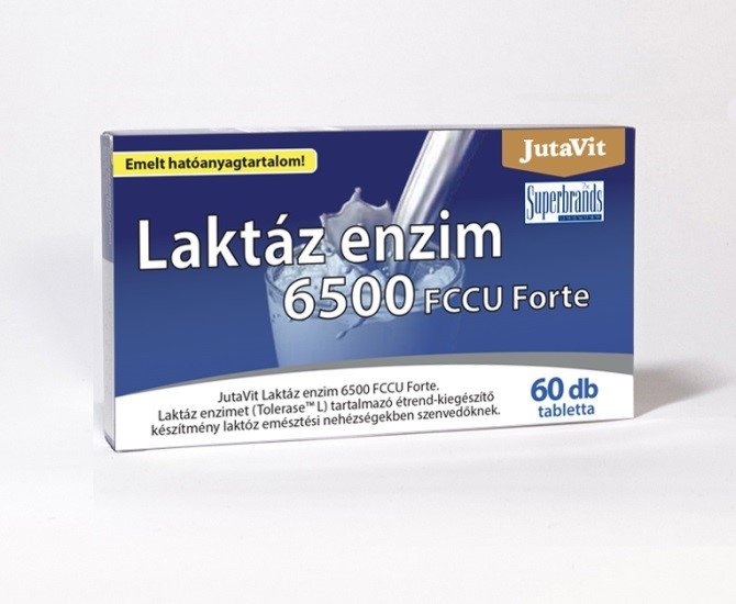 Jutavit Laktáza Enzým 6500 fccu forte doplnok stravy 60 kapsúl - 87131