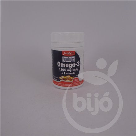 Jutavit Omega-3 rybí olej  s vitamínom  E 1200 mg 100 kusov - 48661