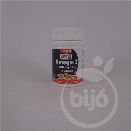 Jutavit Omega-3 rybí olej  svitamínom E 1200 mg 40 kusov - 48659