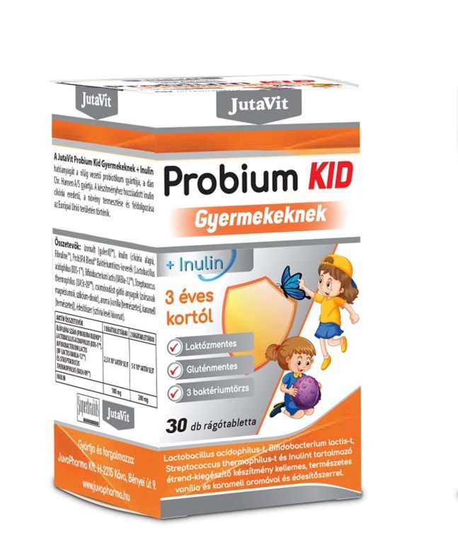 Jutavit probium kid pre deti žuvacie tablety 30 kusov - 88730