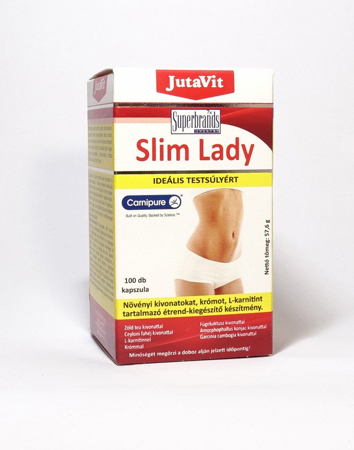 Jutavit slim lady spaľovač tukov 100 ks - 37639