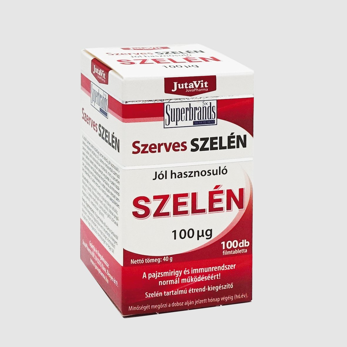Jutavit Organic Selén 100ug tablety 100 ks - 54730