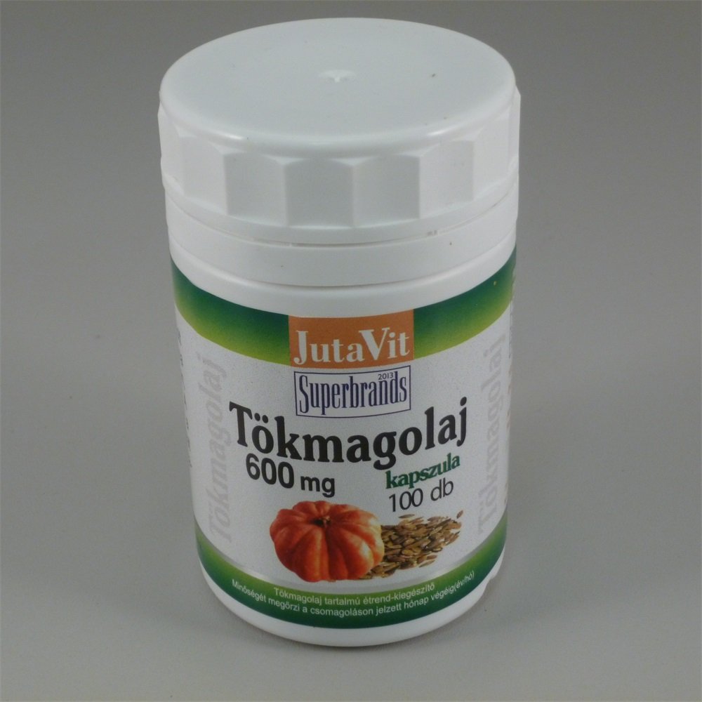 Jutavit Tekvicový olej Kapsule 600mg 100 kapsúl - 14151