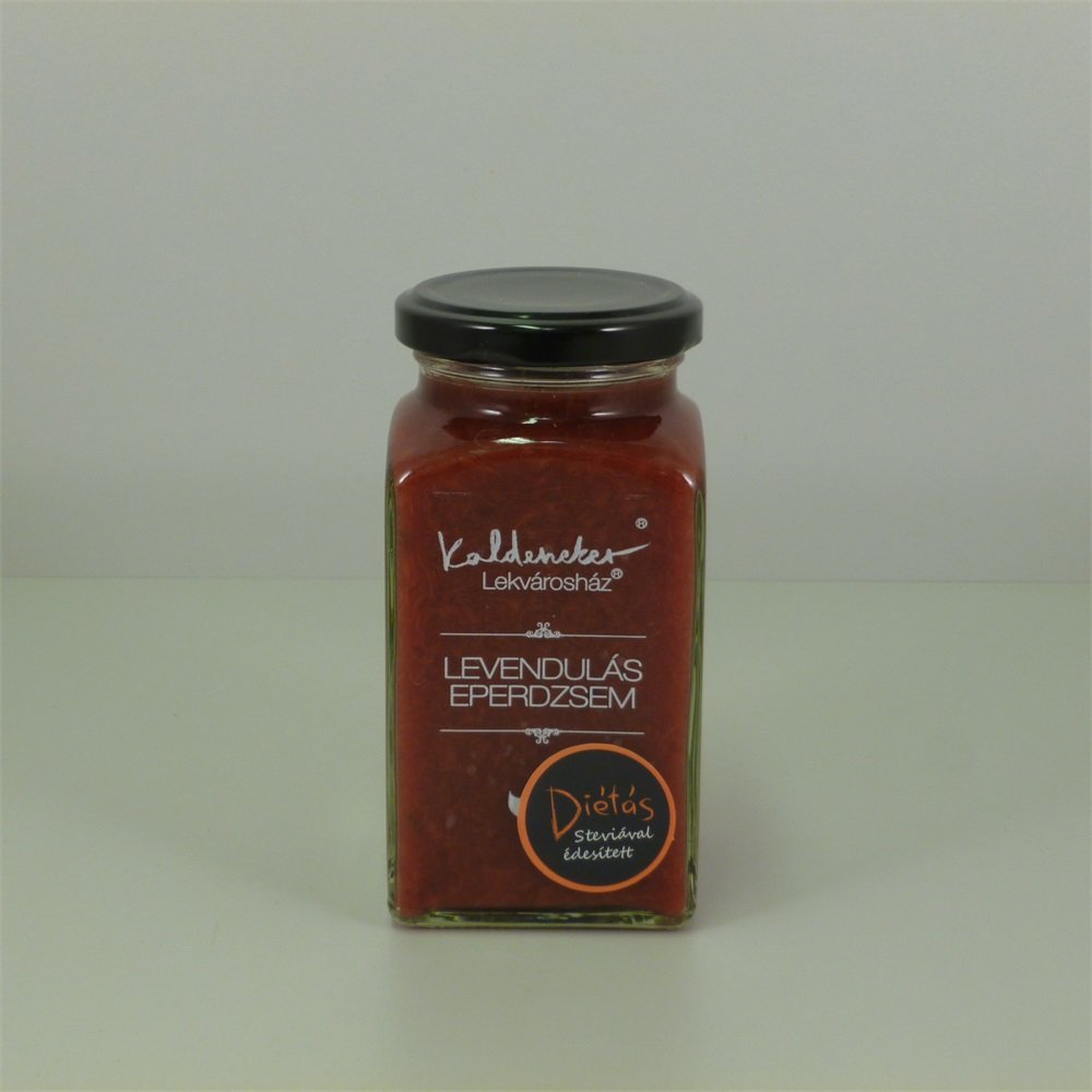 Kaldeneker levanduľový jahodový džem so stéviou 312 ml - 39955