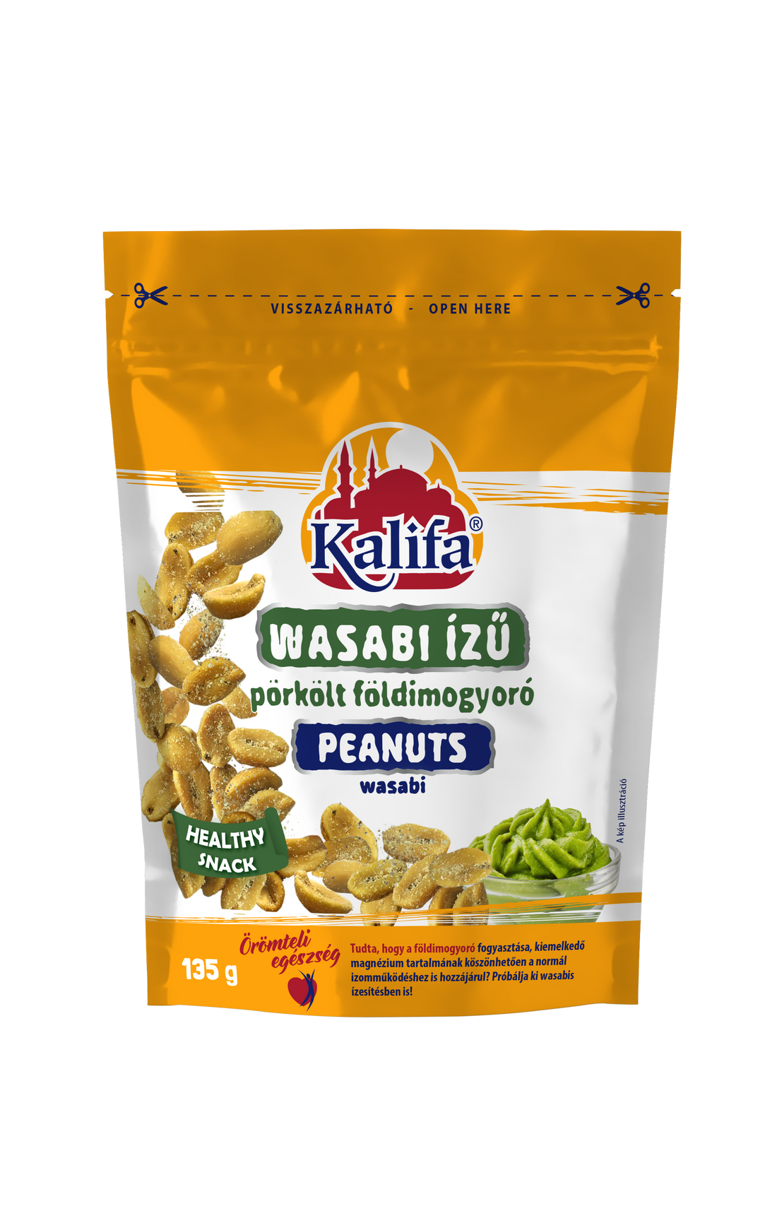 Kalifa arašidy wasabi 135 g - 89663
