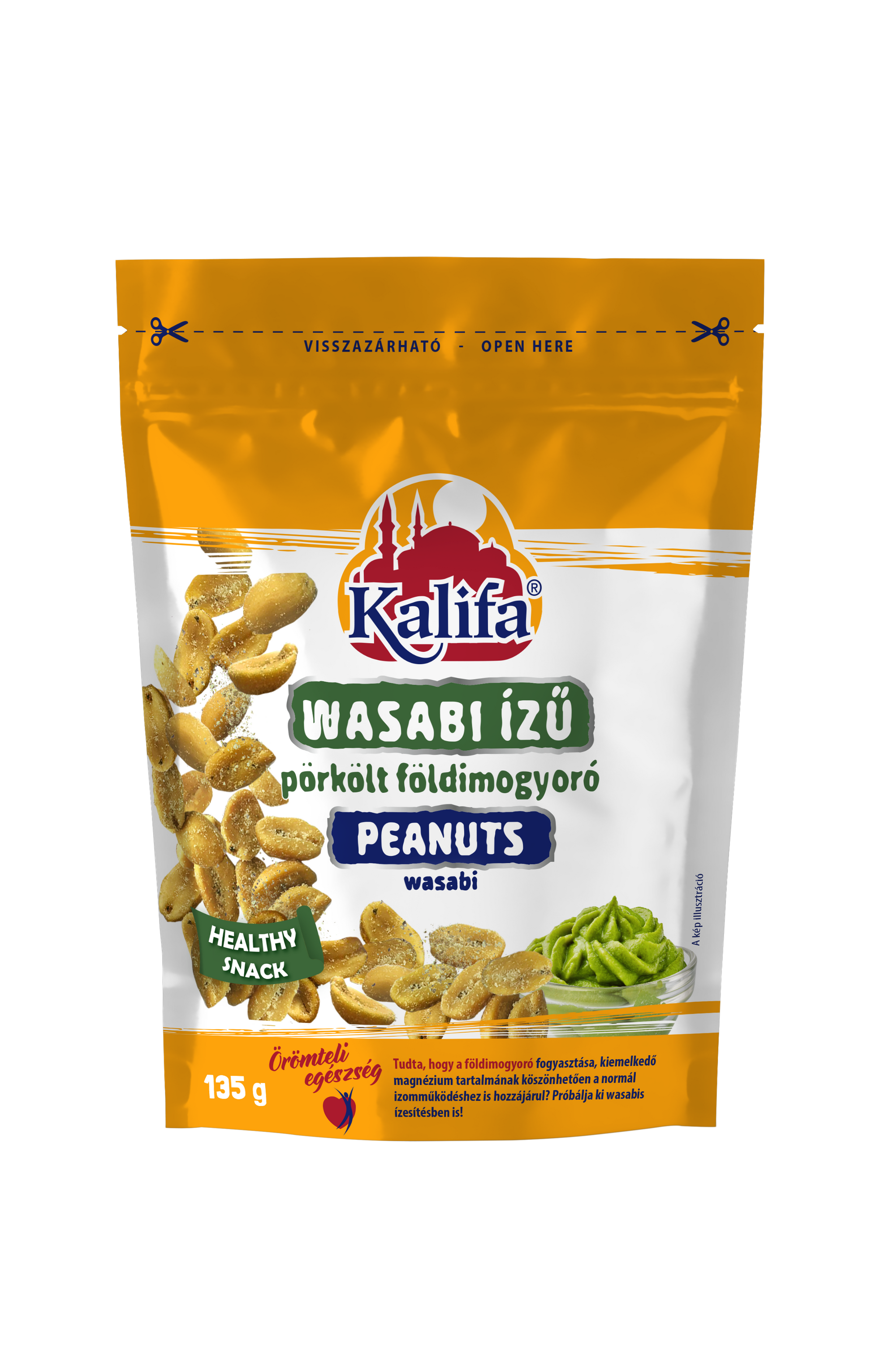 Kalifa arašidy wasabi 135 g - 89663