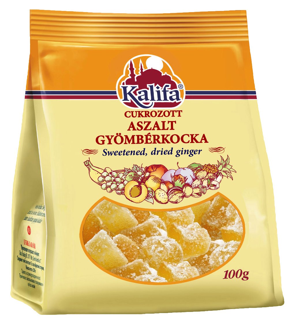 Kalifa zázvor kandizovaný 100 g - 59599