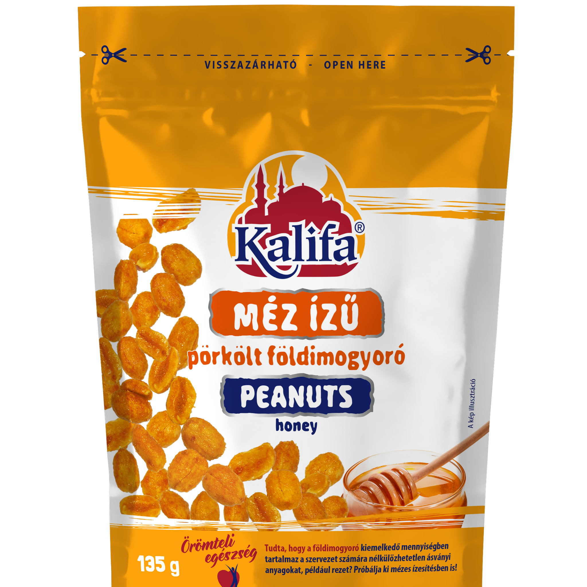 Kalifa orieškový med 135 g