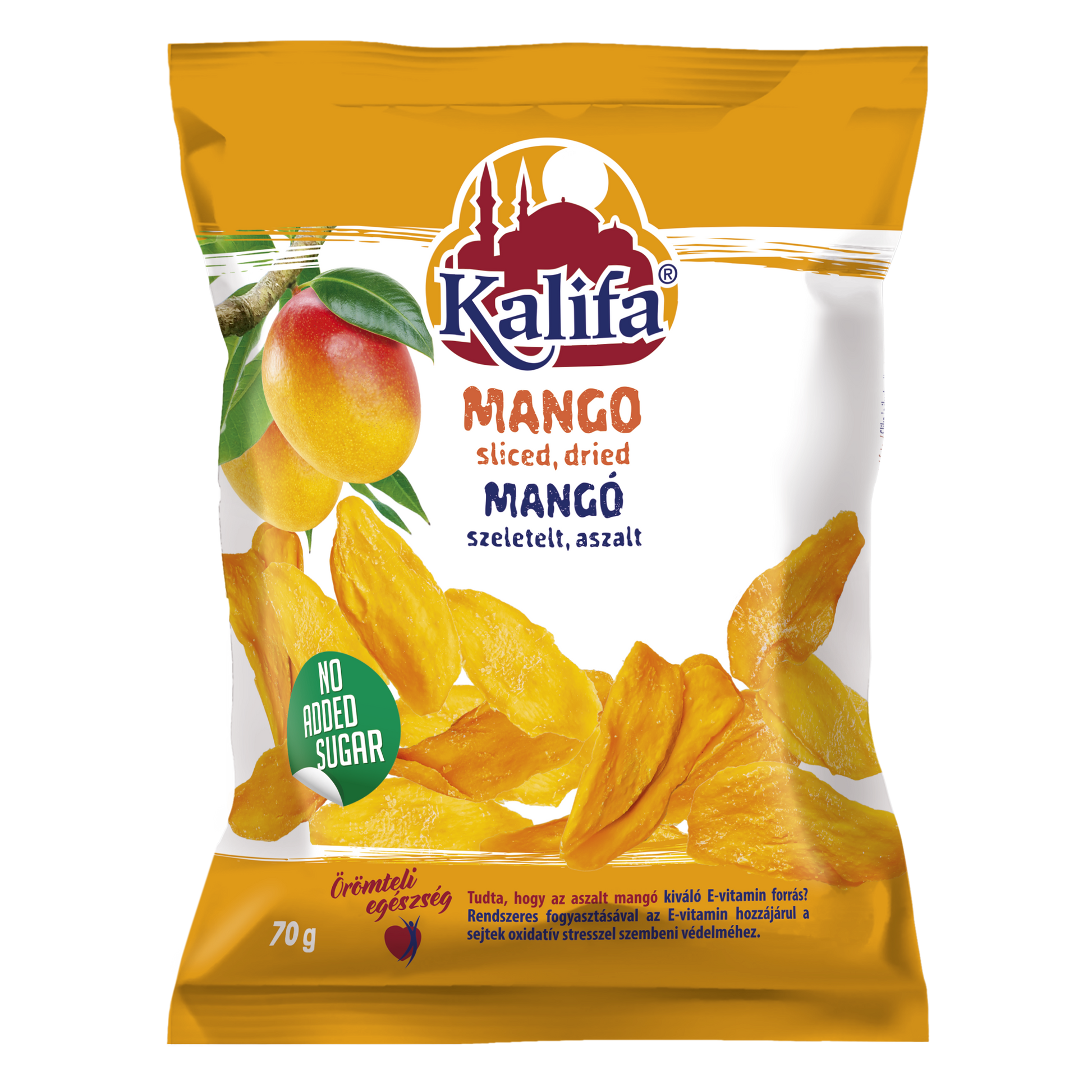 Kalifa mango nakrájané na plátky, sušené 70 g - 96672