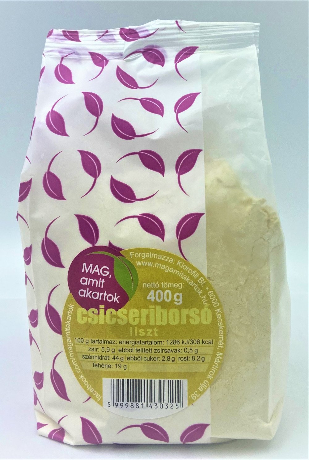 Chlorofylová múka z cícera 400 g - 35808
