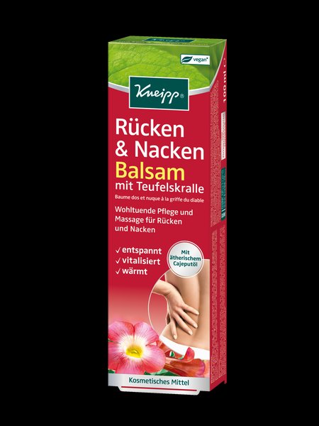 Kneipp balzam na chrbát a krk 100 ml - 92130