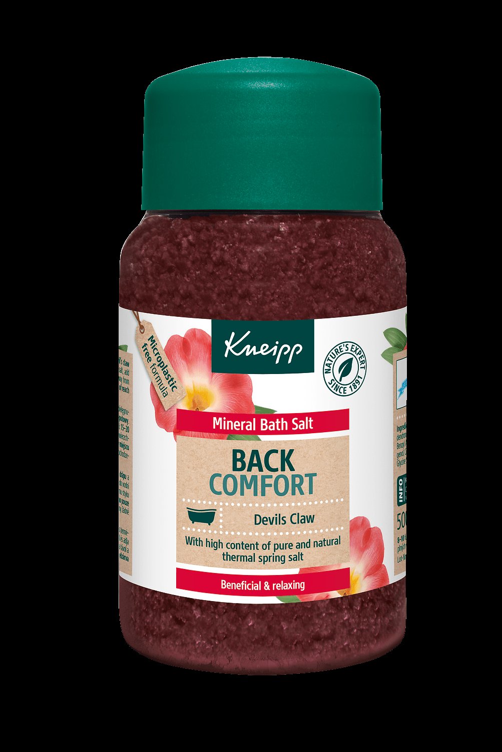 Kneipp kúpeľová soľ na uvoľnenie chrbta a pása Čertov pazúr 500 g - 41540