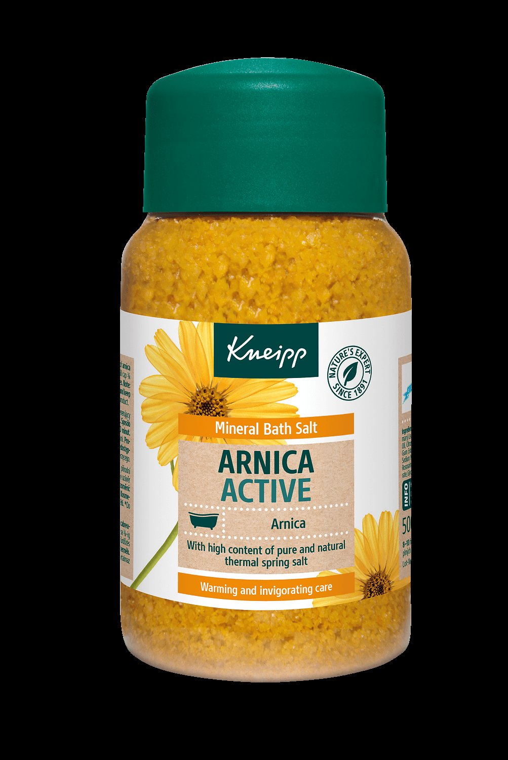 Kneipp kúpeľová soľ na uvoľnenie kĺbov a svalov arnika 500 g - 41544