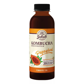 Kombucha čajový koncentrát papája 500 ml