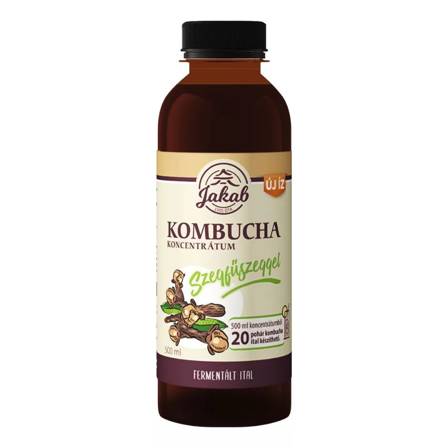 Kombucha čajový koncentrát s orieškom 500 ml