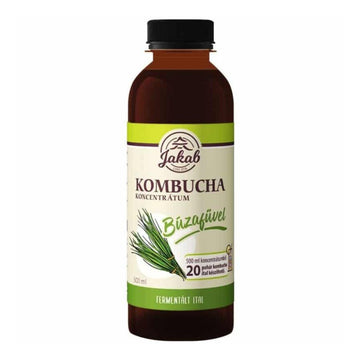 Kombucha čajový koncentrát s pšeničnou trávou 500 ml