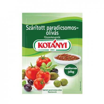 Kotanová sušená paradajková-olivová korenia 25 g