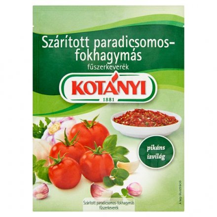 Kotanová sušená príchuťová zmes rajčiakov a cesnakov 25 g