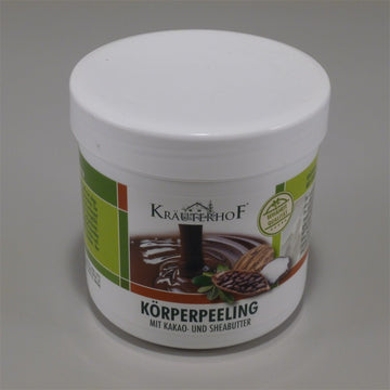 Krauterhof Telový peeling  s kakaovým a bambuckým maslom 400 g - 39912
