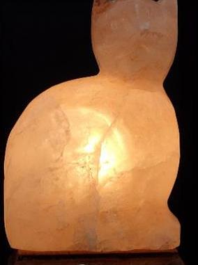 Kryštálová lampa mačka 1 kus
