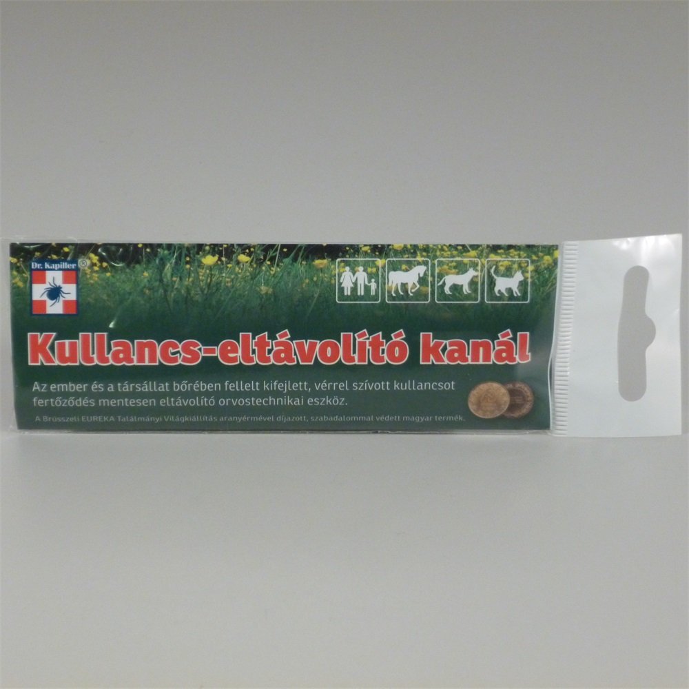 Lyžička na odstraňovanie kliešťov 1 kus - 28797