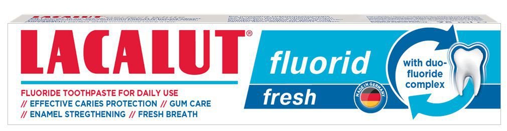 Lacalut fluoridová fresh zubná pasta 75 ml - 93937