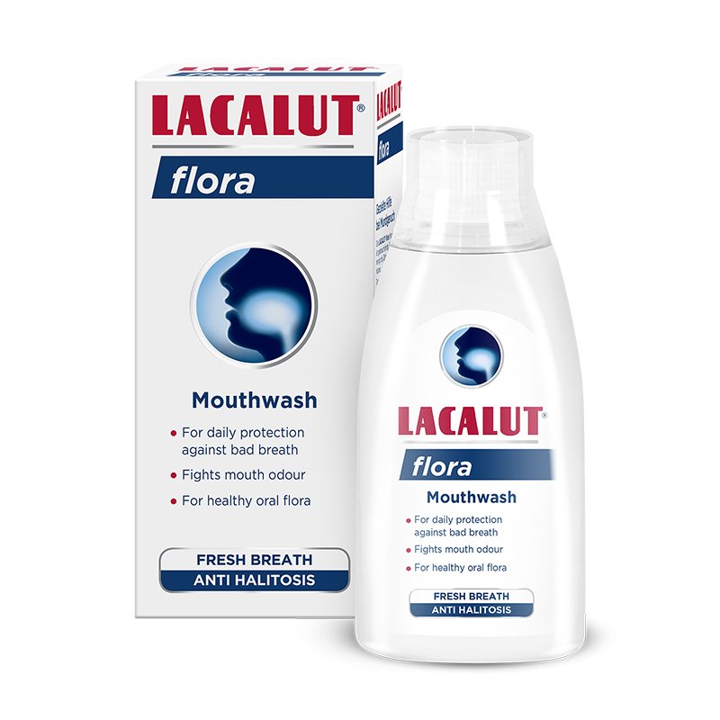 Lacalut flora ústna voda 300 ml - 59620