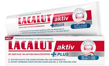 Lacalut active zubná pasta plus 75 ml - 94329
