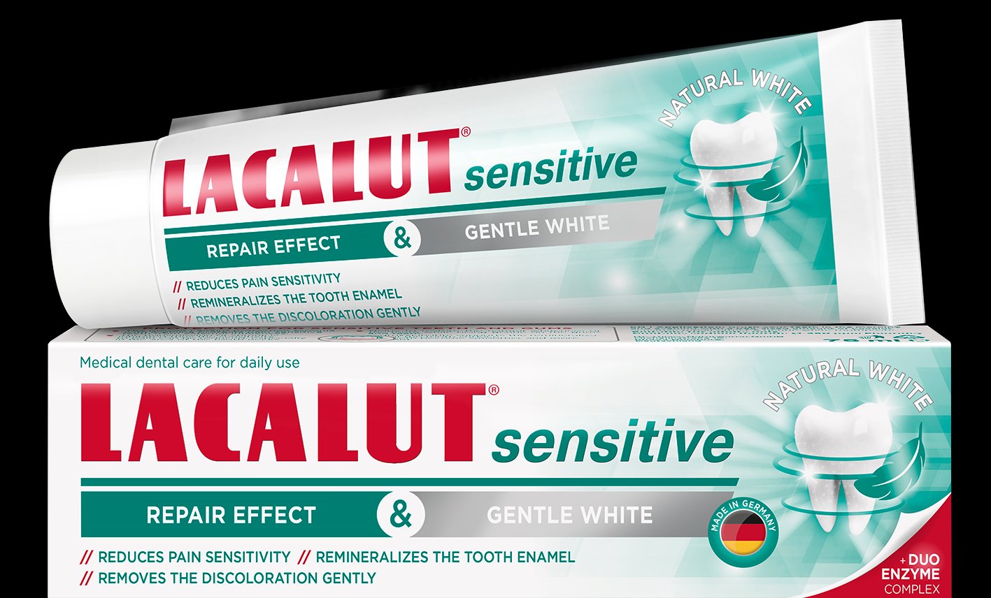 Lacalut citlivý opravný účinok