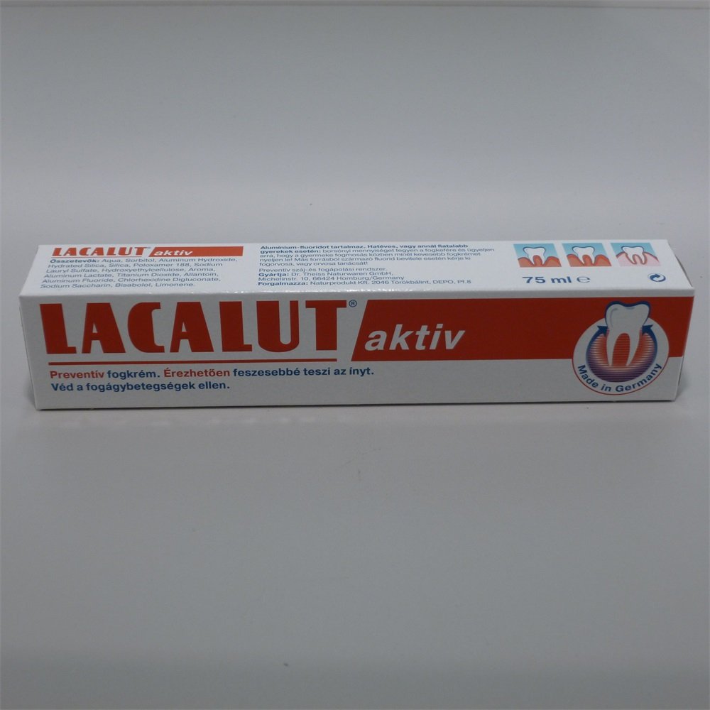 Lacalut active zubná pasta 75 ml - 11599