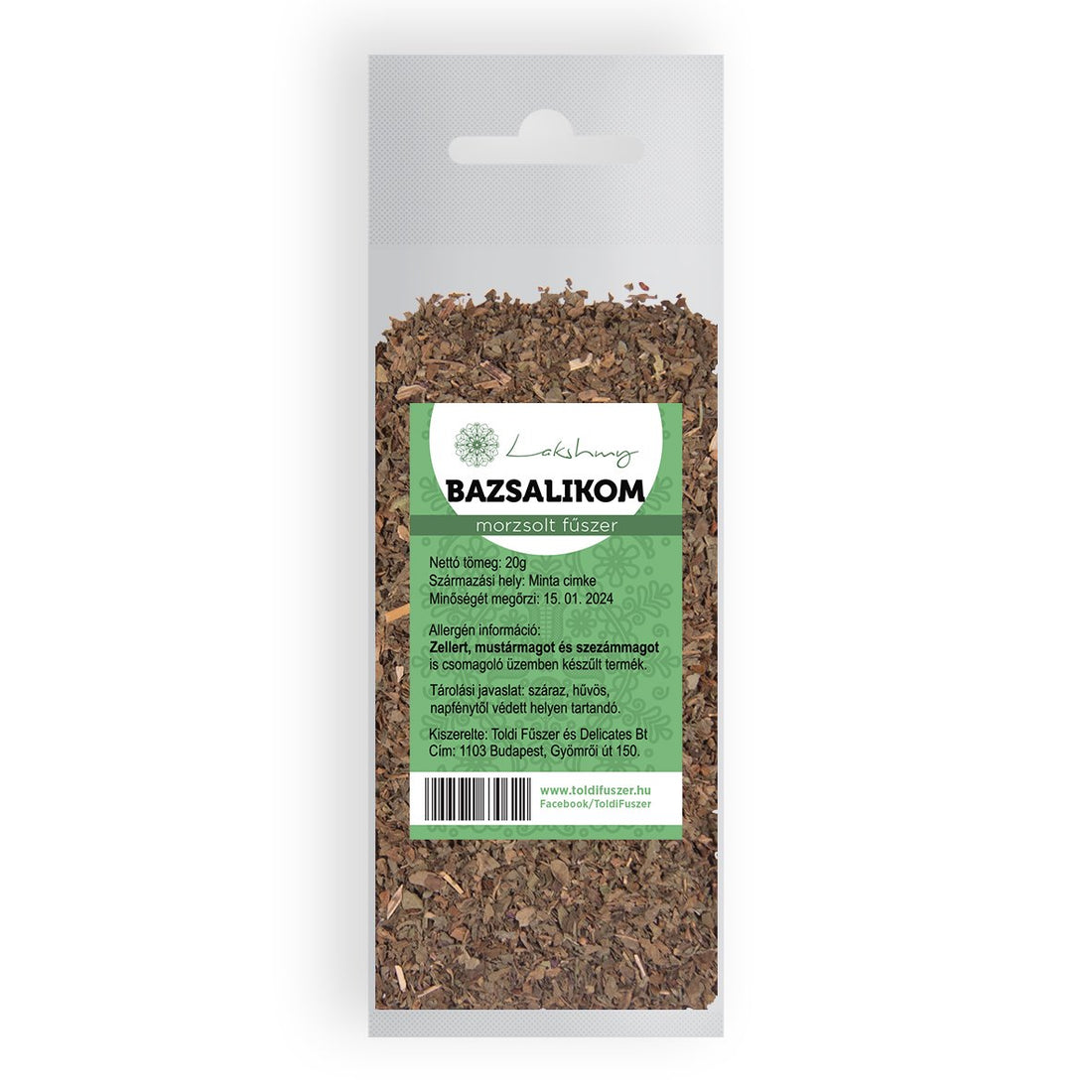 Lakshmy bazalková drť 20 g - 12713