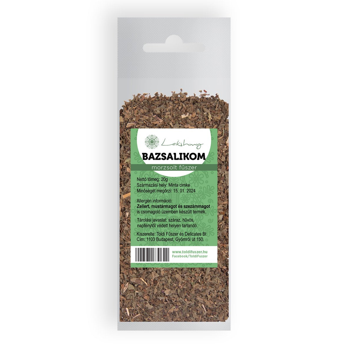 Lakshmy bazalková drť 20 g - 12713